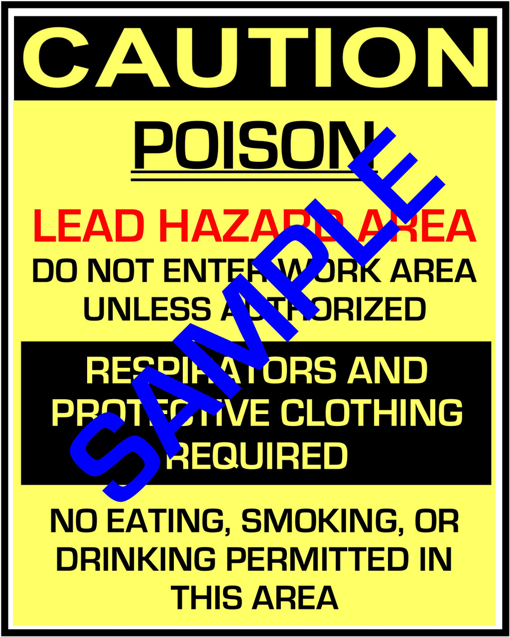 EPA Lead Paint Renovation Signs